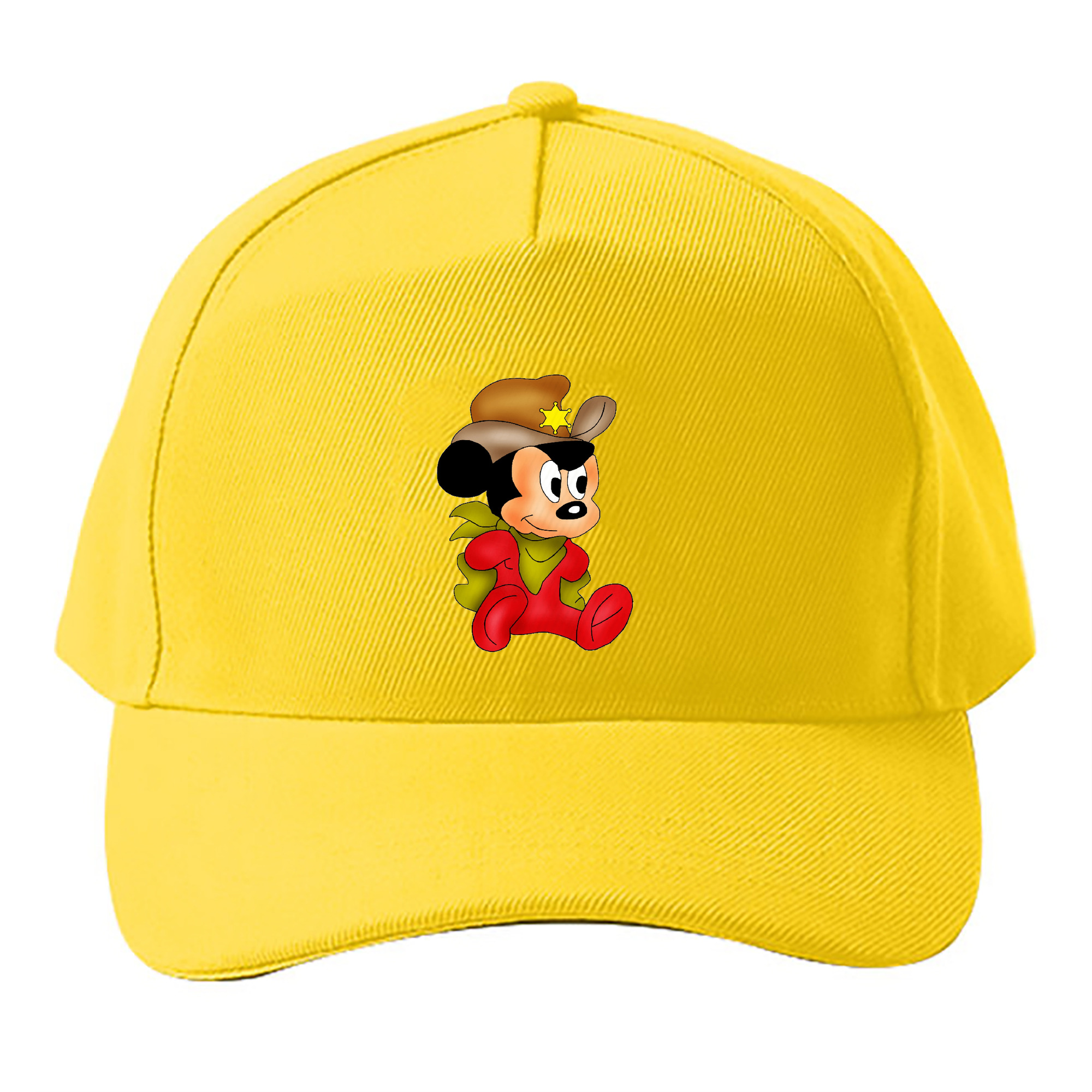 （画像用） ミッキーマウス Mickey Mouse ベースボールキャップ 綿100％ 男女兼用 帽子 スポーツ